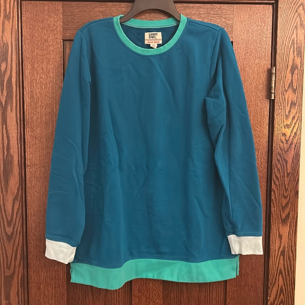 Lands’ End Serious Sweats Sweatshirt size Medium Tall
